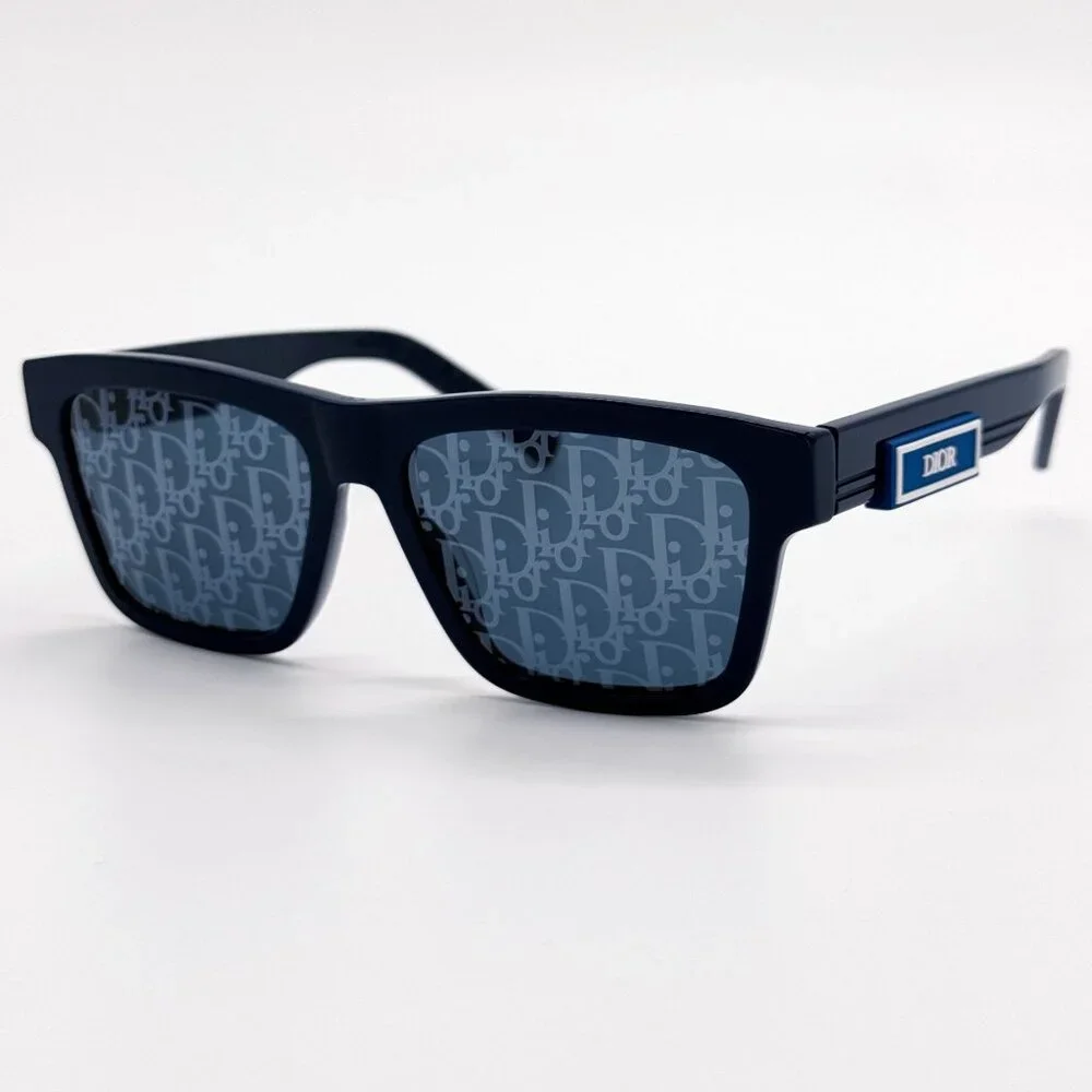 NEW DIOR SUNGLASSES DIORB23 S4I 30B8 BLUE MEN EYEWEAR DIOR